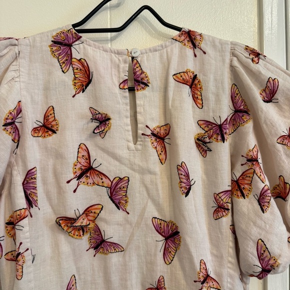 Banjanan Garcia butterfly linen dress M - Picture 10 of 12